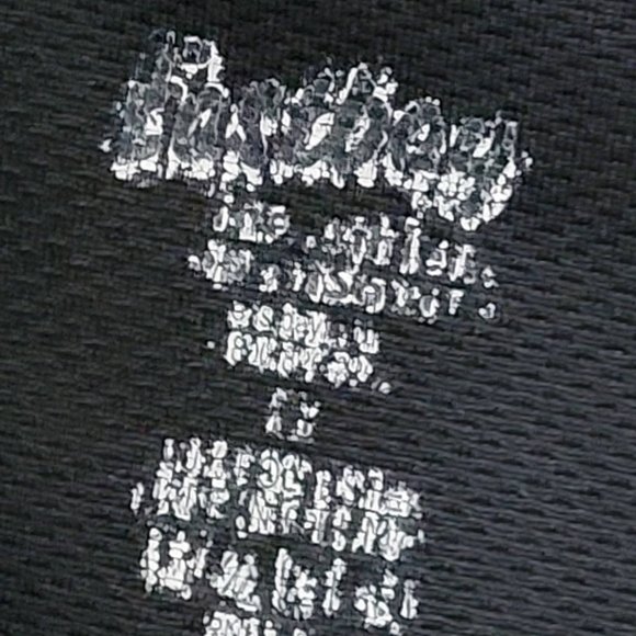 Eastbay Performance Black and White Golf Shirt Size Large - Picture 4 of 10